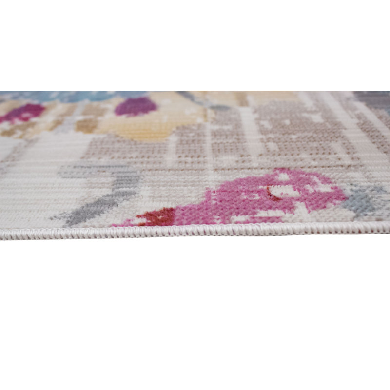Morvant Floral Indoor Rug, Rectangle 9' x 12'1"