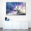 Loup blanc sur toile-1550303890