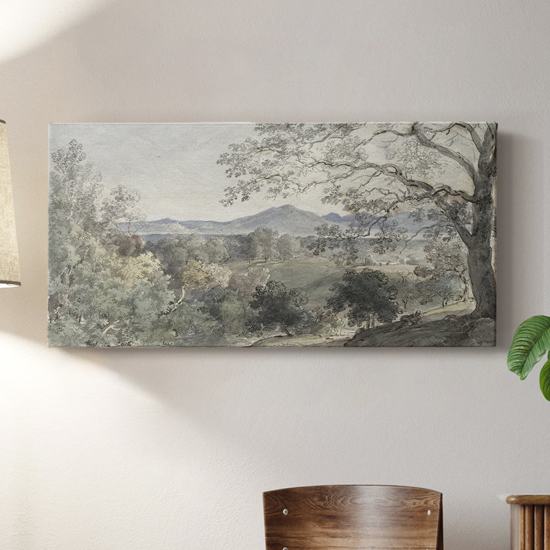 Série paysage - DLX - Toile tendue avec châssis - Prêt à accrocher, H 16 po x l 32 po