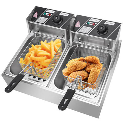 Powerful Dual Basket Fryer