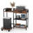 28.2'' H X 34.6'' W Printer Stand With Outlet