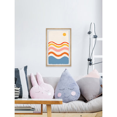 Reflecting Rays - Single Picture Frame Painting