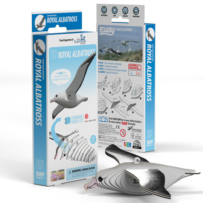 Casse-tête EUGY Royal Albatross 3D