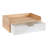 Casiano Poplar Accent Shelf with Drawer-1402375714