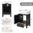 20" Freestanding Single Bathroom Vanity with Ceramic Top-1110073688