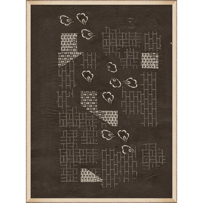 Katagami 5 - Cadre photo, impression sur papier
