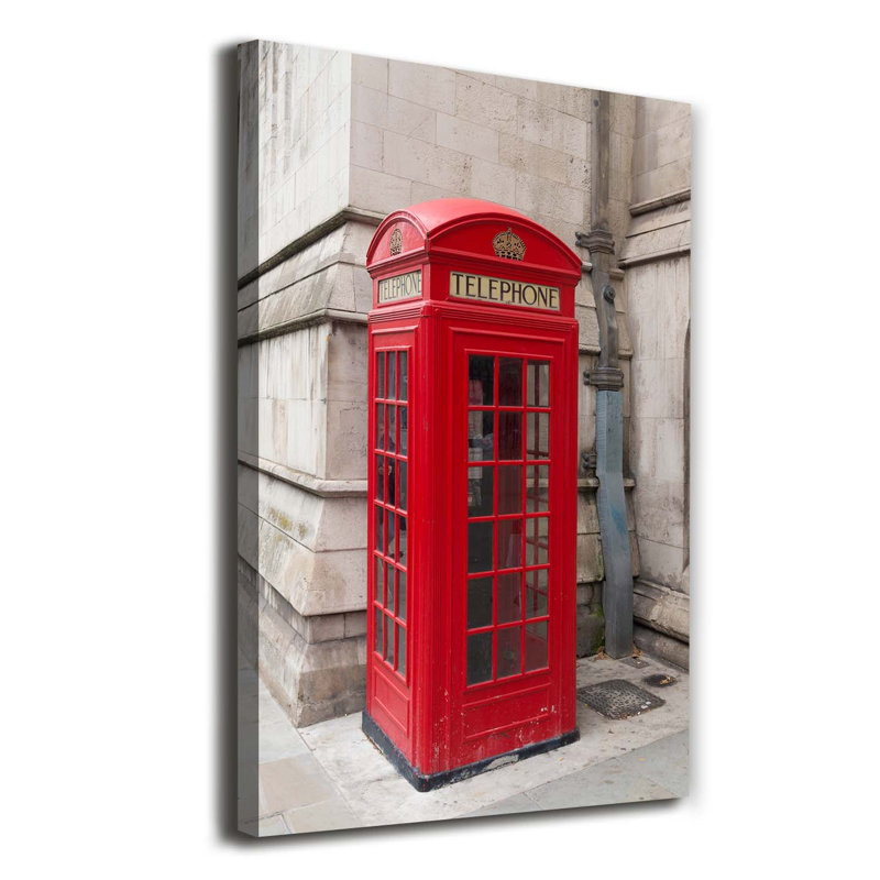 London - Wrapped Canvas Print