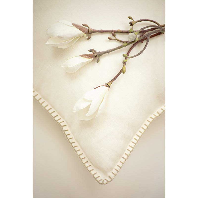 Bricen 100% Linen Ties Sham, King