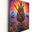 Bruan - Animals Owl Wall Clock Oversized-1805890843