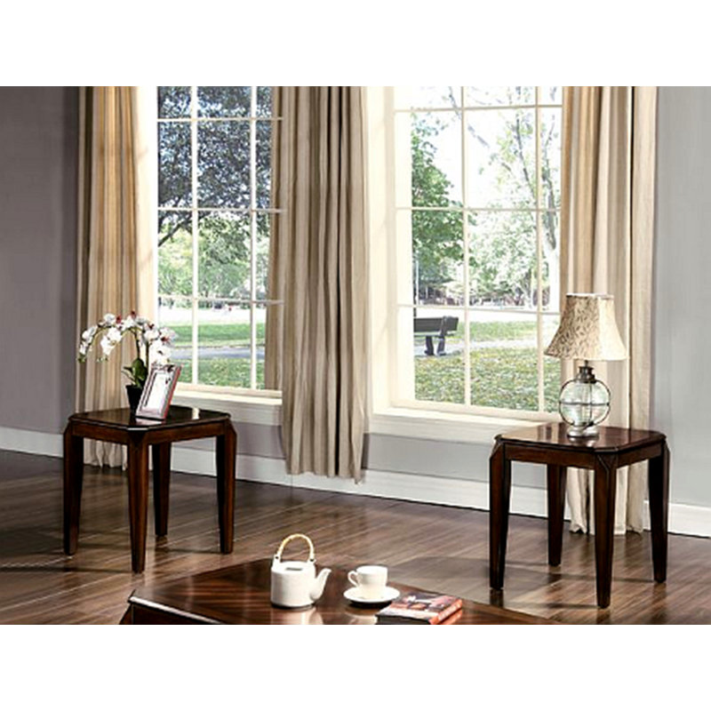 3PC Pack Coffee (Quantity Of 1) W/ End Table (Quantity Of 2) Set