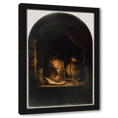 Astronomer by Candlelight (late 1650s)