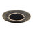 Dasan Modern Black and Gold Studded Stoneware Vase
