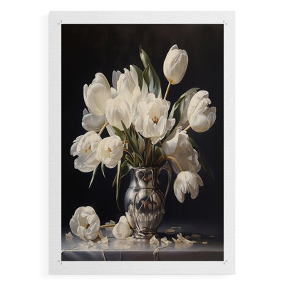FLORAL Series DCCCII -Canvas Print Only - NOT FRAMED