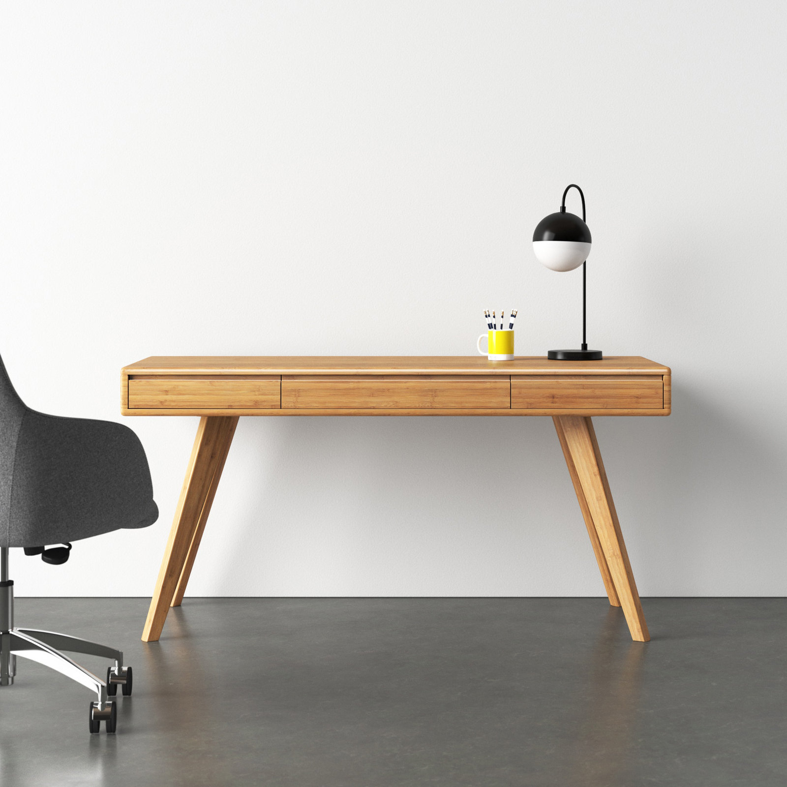 Lacey Writing Desk, Caramelized