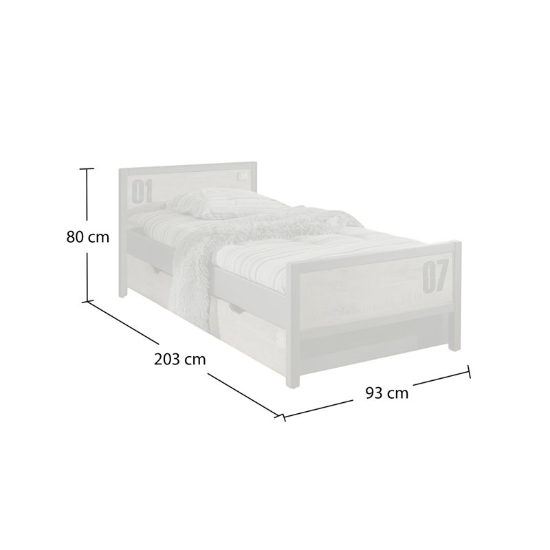 Alex Solid Wood Bedroom Set