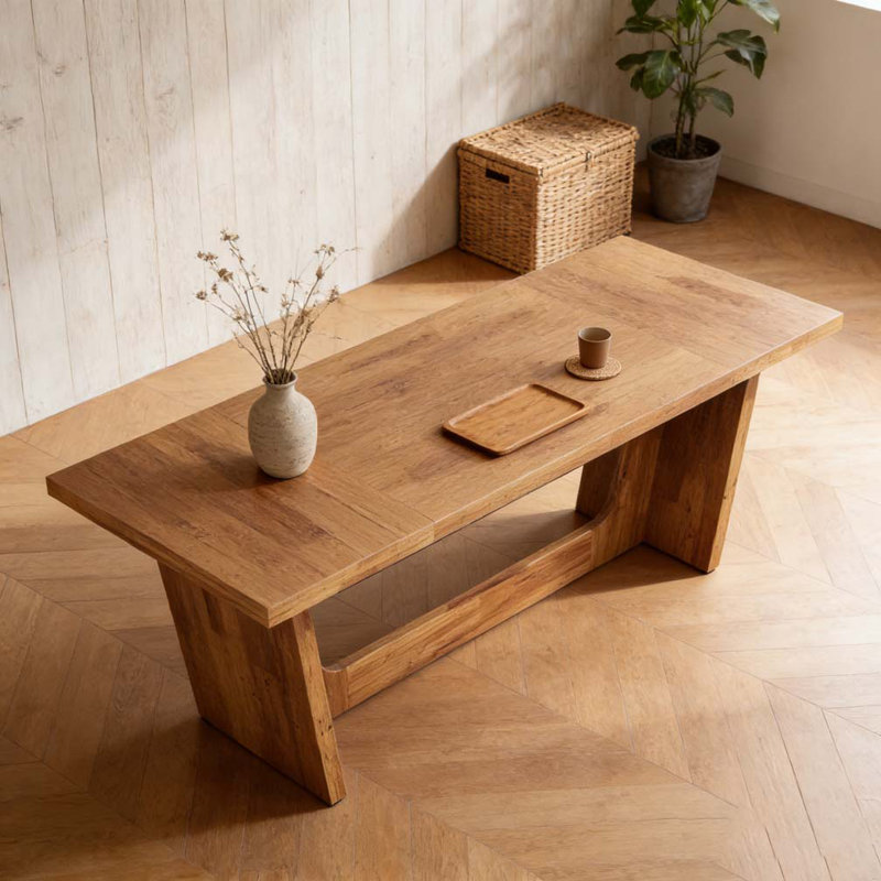 Bureau d'ordinateur en bois