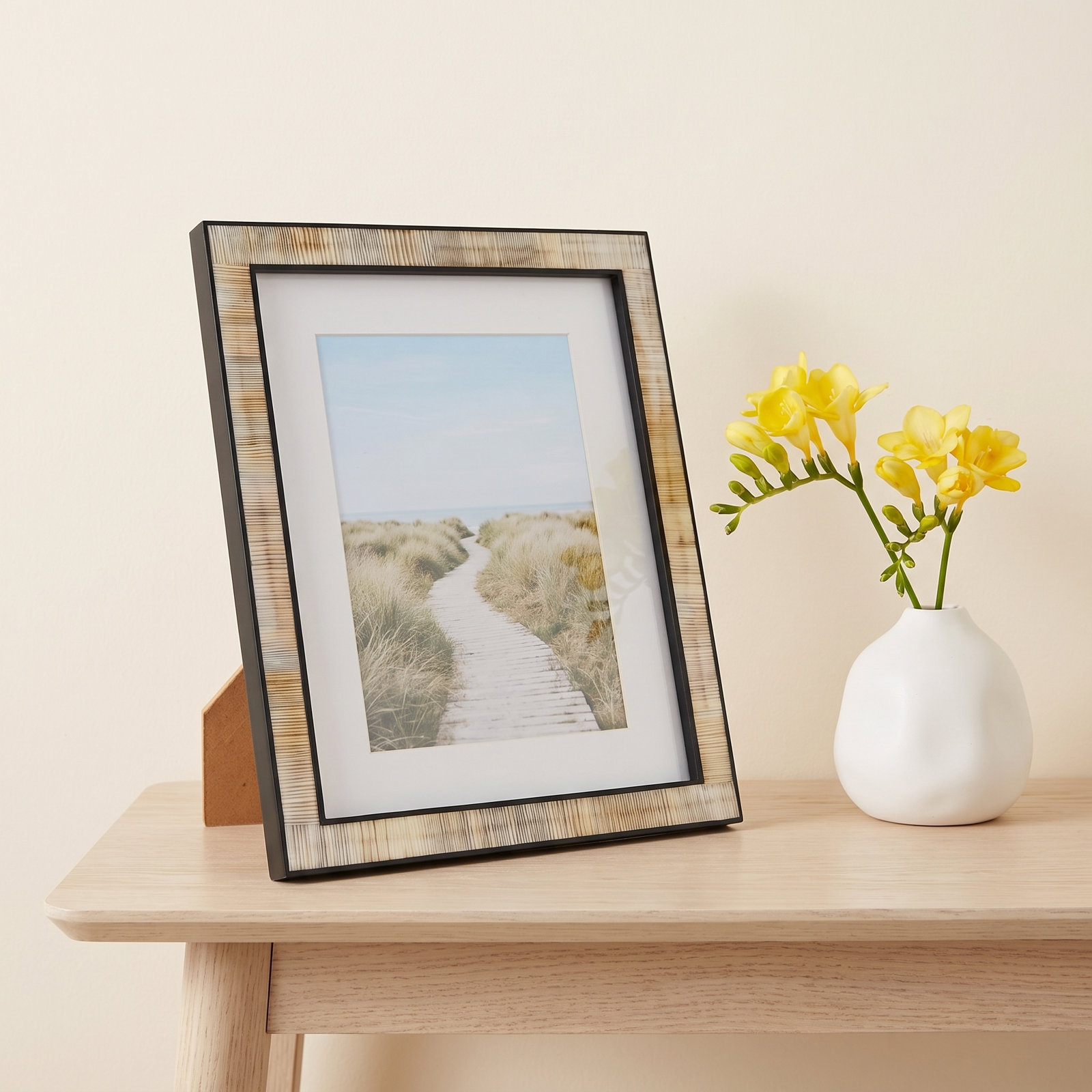 Henderson Resin Horn Picture Frame, 8" x 10"