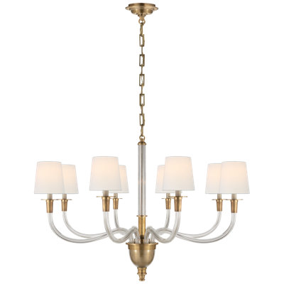 Thomas O'Brien Vivian Large One-Tier Chandelier