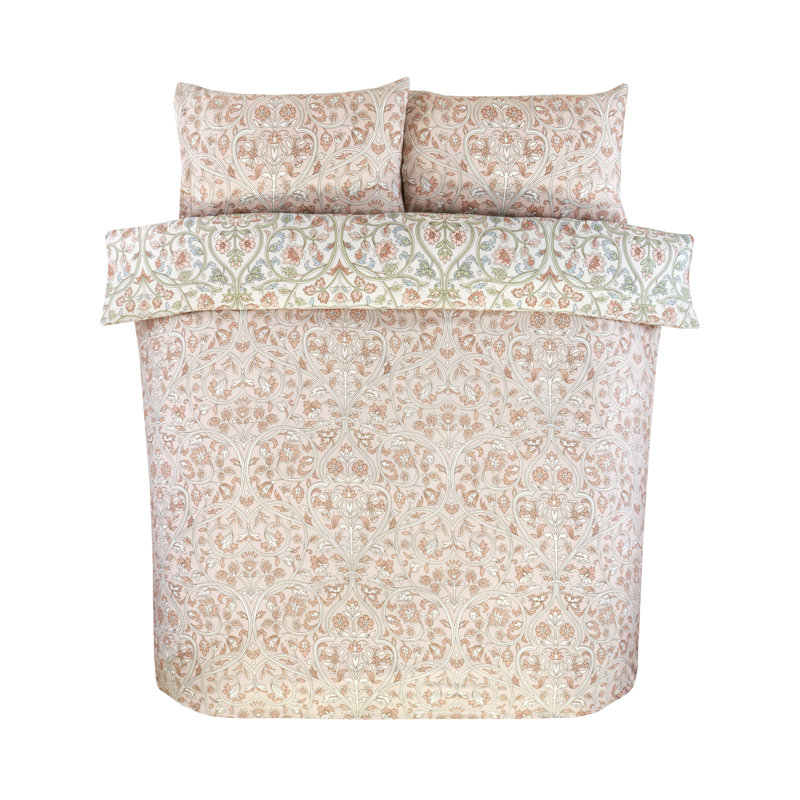 Harrow Duvet Cover Set King Bedding Set, Cream, Double Duvet Cover Set + 2 Standard Pillowcases