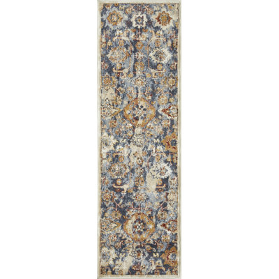 Raashi Washable Abstract Indoor Rug