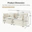 Upholstered 76.01 " Microfiber / Microsuede Sectional