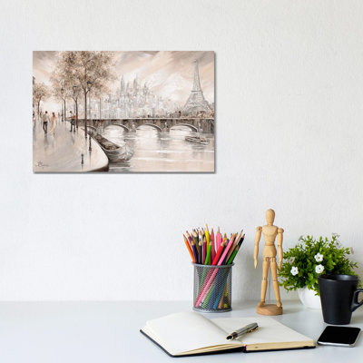 Ensemble ensemble à Paris II - Giclée sur toile tendue avec châssis