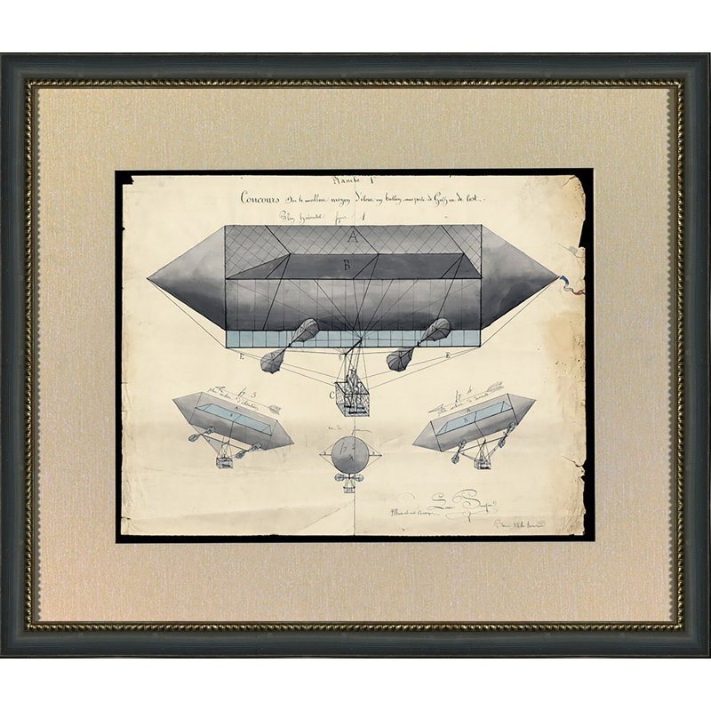Early Flying Machine III Print