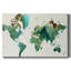 «Inky World», toile tendue avec châssis-1613916703