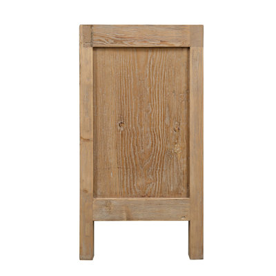 Buffet en bois de pin massif de 67 po de largeur Darnika