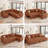  Isolde Wide Plush Corduroy Double Seat Module Part B For Modular Sofa-955869485