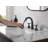 Stryke 3-Hole Widespread Pull Out Sprayer Bathroom Faucet, 2-Handle Bathroom Sink Faucet-87224366
