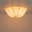 5 - Light 22"W Dimmable Bowl Flush Mount