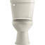 Toilette Cimarron 1,28 GPF ronde deux pièces à faible consommation d'eau (siège non inclus)-101379253-57909343