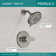 Xander Shower Faucet with Rough in-Valve