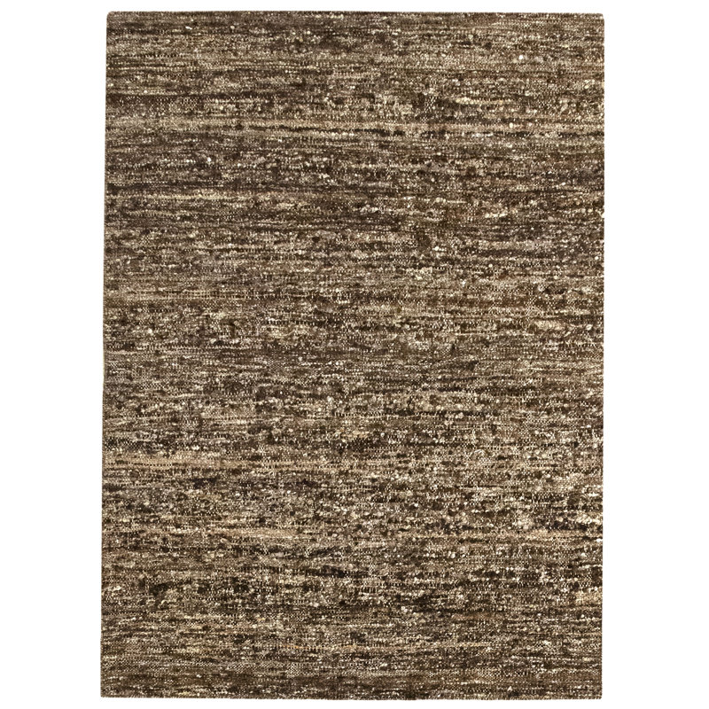 Plemmons Solid Colour Hand Woven Area Rug, Rectangle 160 x 230cm