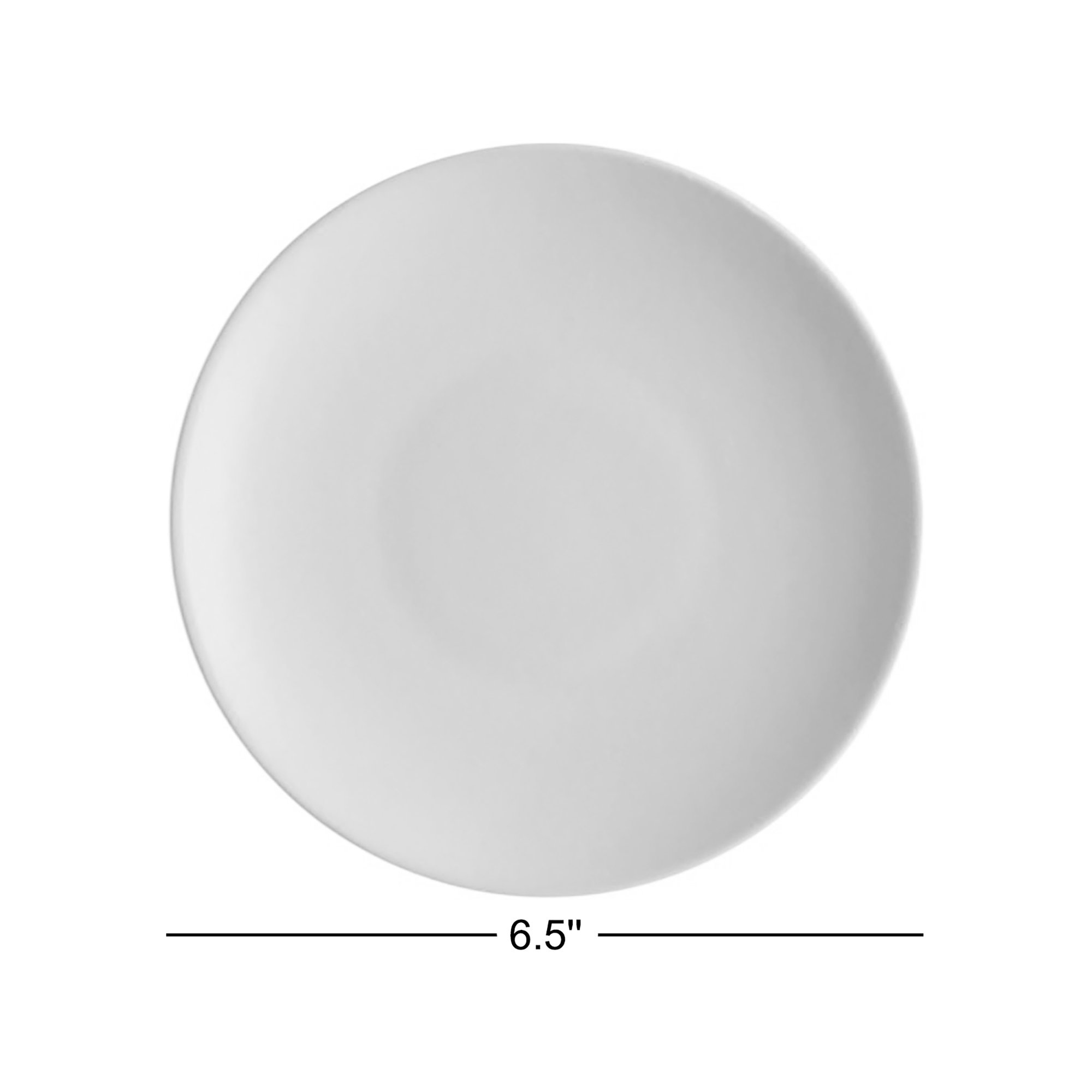 Year & Day Ceramic Treat Plates, Orange