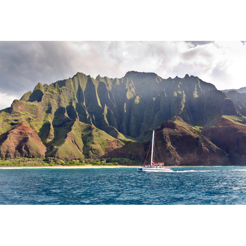 Tour en bateau de Yinyang, H 12 po x l 18 po