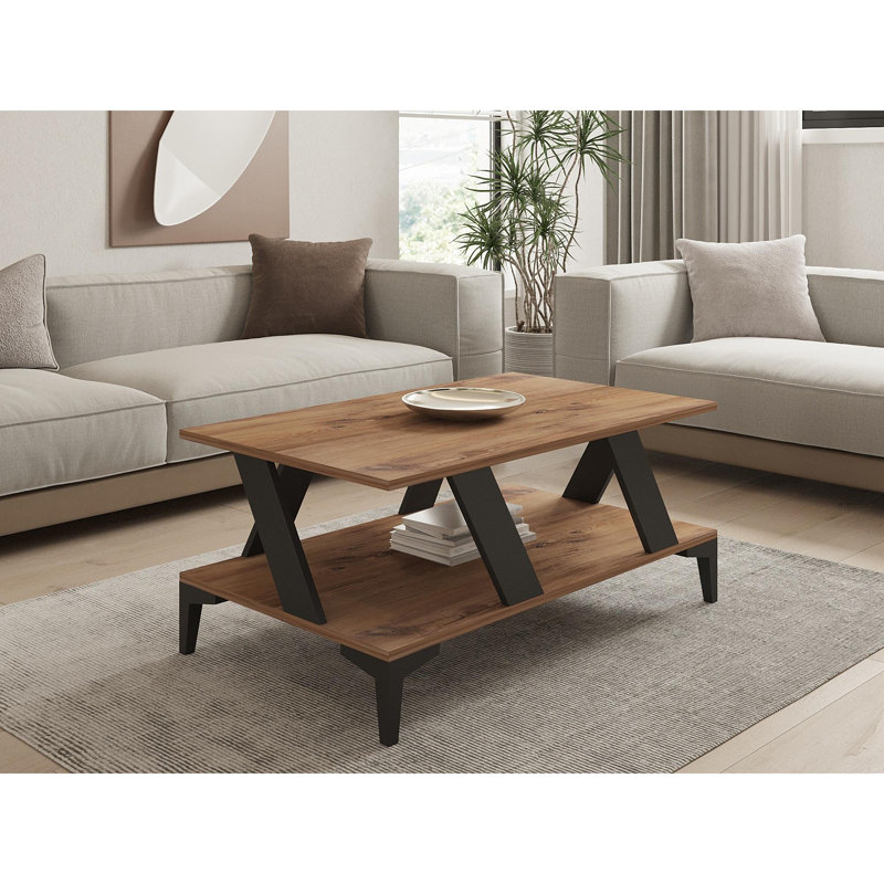 Table basse, Bois de pin de l'Atlantique
