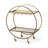 Cara Gold Bar Cart