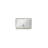 Ceramic Rectangular Undermount Bathroom Sink with Overflow-69492916