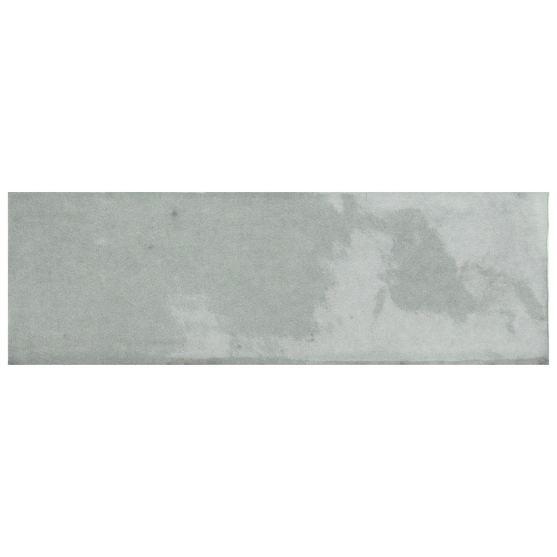 Coco 2" x 6" Porcelain Subway Wall Tile, Blue Grass