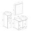 Hauser Bathroom Storage Furniture Set