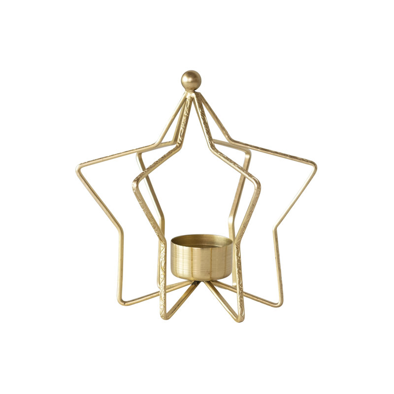 Tealight Candle Holder, 6.5" H x 6.5" W x 6.5" D