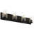 Access Lighting 62583LEDDLP-MBL/CLR Oslo 4 Light Led Vanity Matte Black Finish-114175604-114175607-71573510
