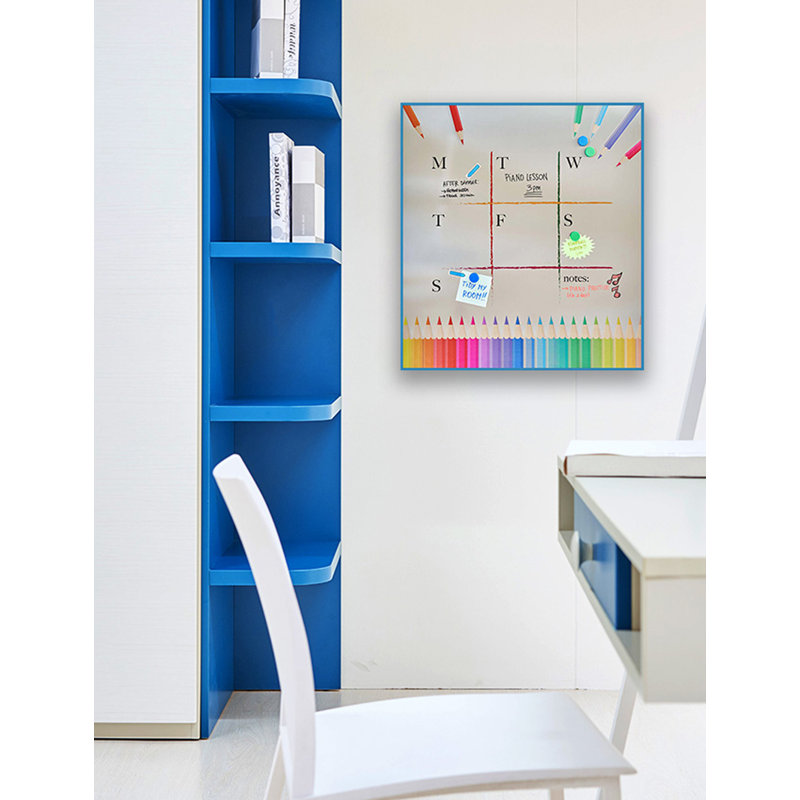 Coloring Magnetic Wall Mounted Dry Erase Board