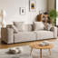 Canapé modulaire 86,61 po 100% polyester-108596376