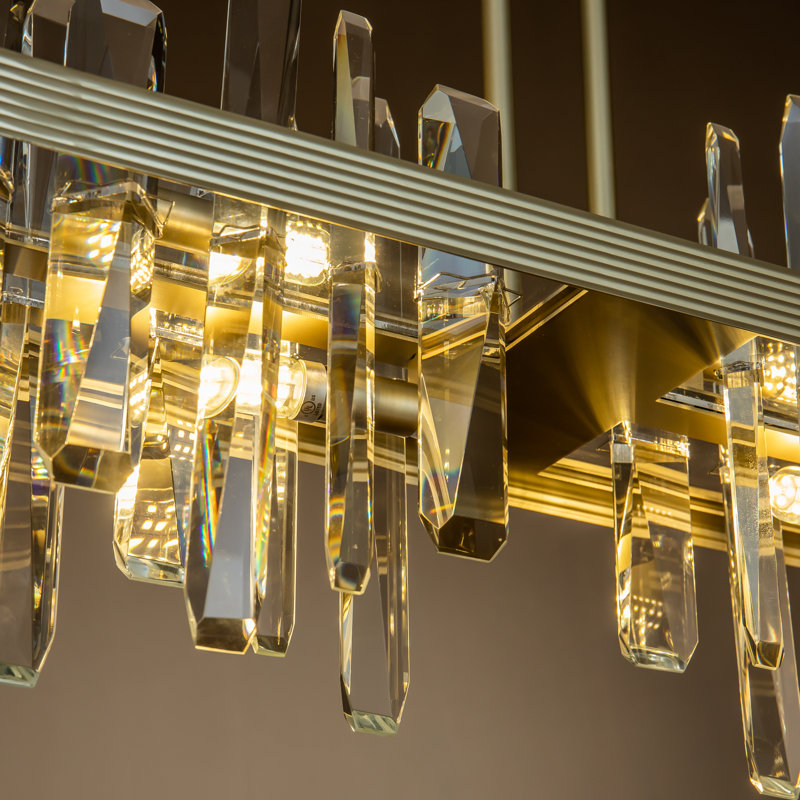 Stratton 8 - Light Crystal Chandelier