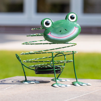 Moskowitz Frog Plastic Garden Statue