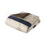 Literie King Size - Couette bleu marine avec broderie fine
