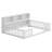 Floor Bed With Side Bookcase,Shelves,Guardrails-415663453